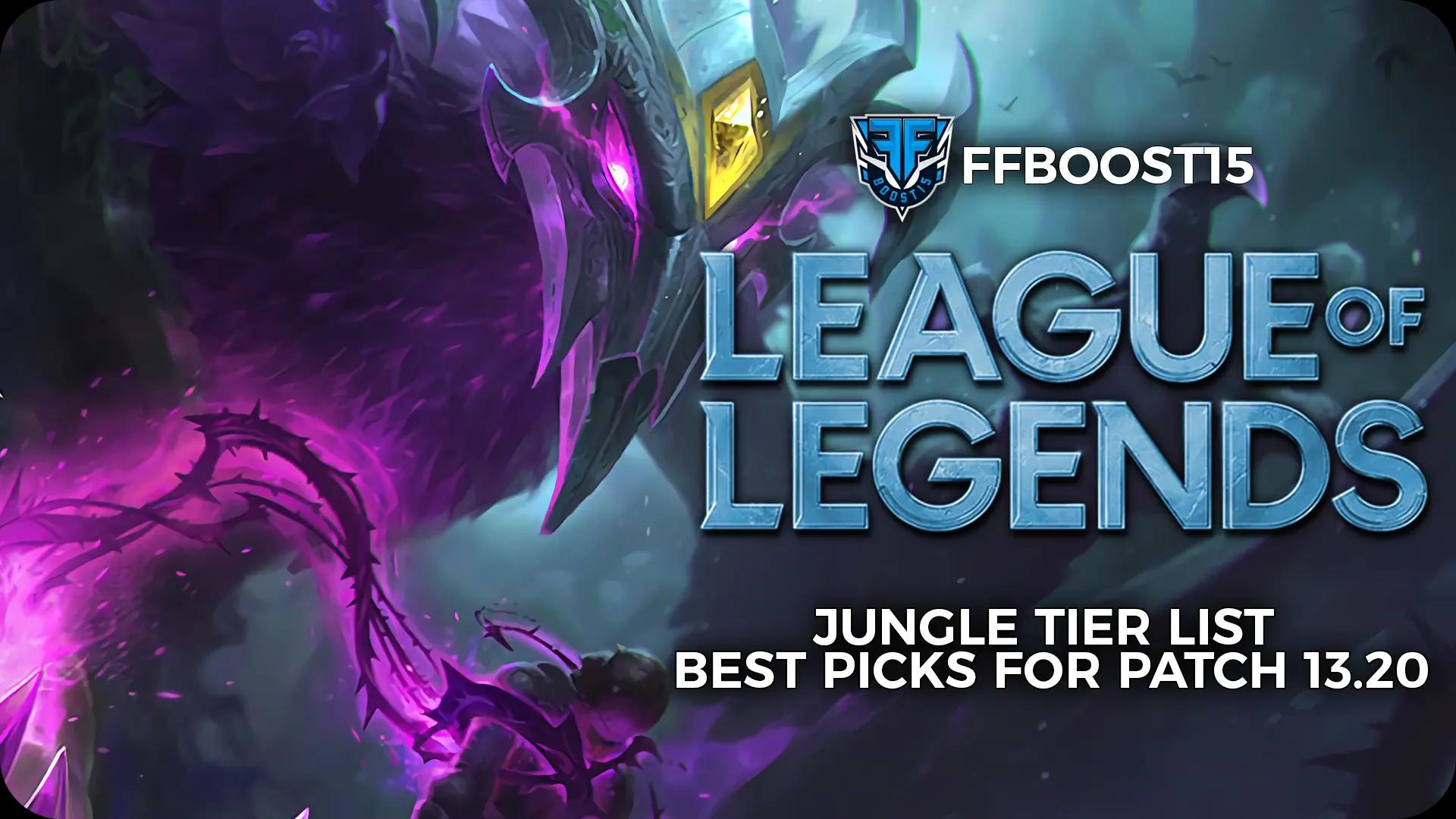 LoL Jungle Tier List: Best Picks for Patch 13.20