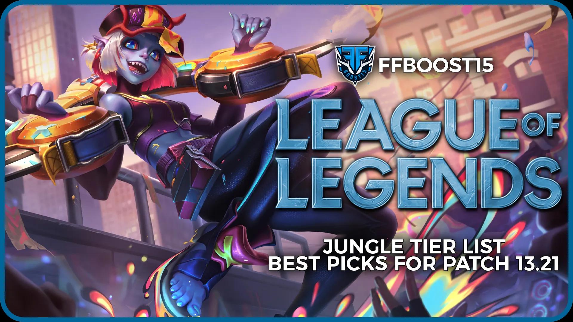 LoL Jungle Tier List: Best Picks for Patch 13.21
