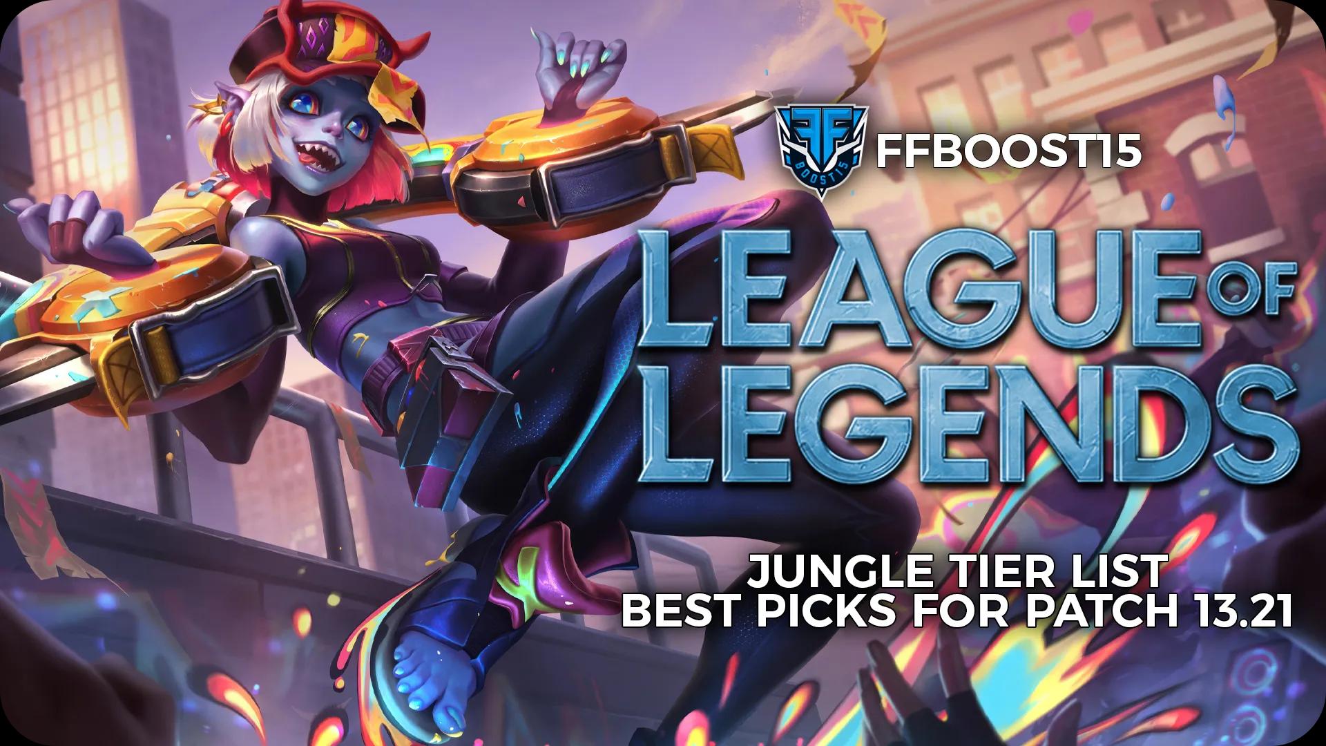 LoL Jungle Tier List: Best Picks for Patch 13.21